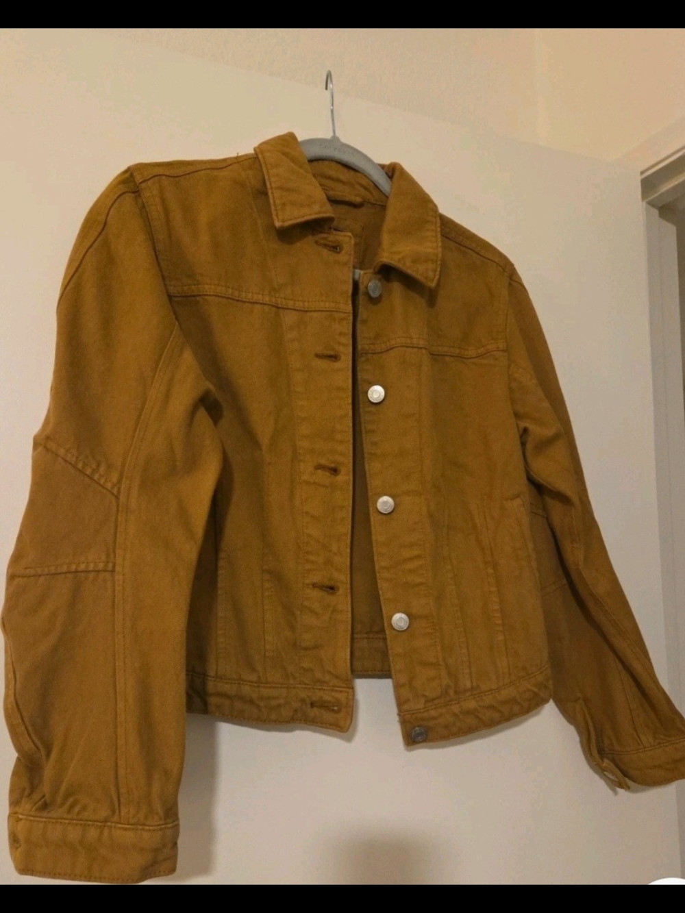 GAP Barrel-Sleeve Crop Jacket